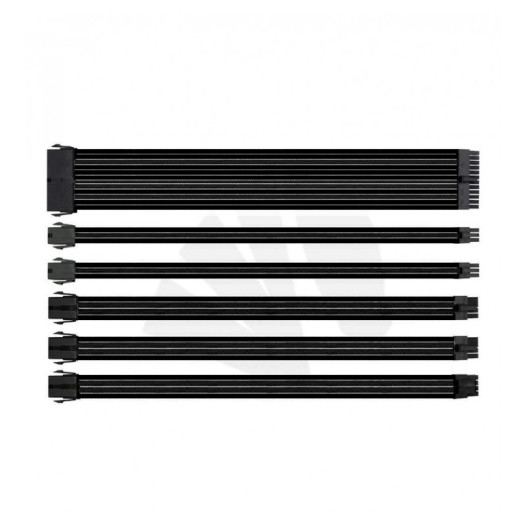 Mastermind Power Supply Sleeved Cables – Black